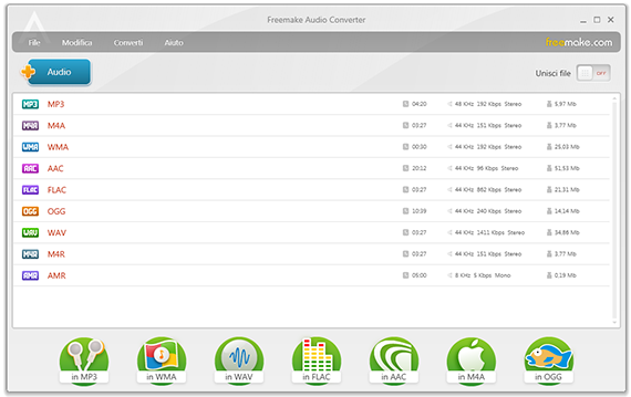 Freemake Finestra Principale